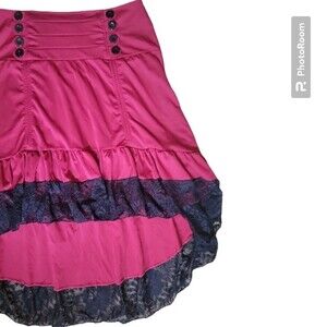 Red & Black Costume Skirt - XXL
